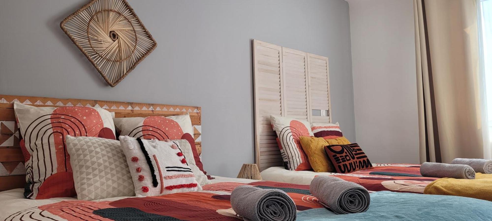 Amja Proche Clinique Saint-Roch Apt 3 Chambres 3 Salles De Bain Parking Gratuit Ideal Famille Groupe Coworking 10 Min Centre Ville 10 Min Plage 5 Min Sortie Autoroute モンペリエ エクステリア 写真